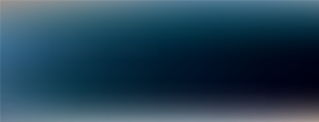 Abstract vector swell seascape gradient. Night winter gradient. Strong wave surfer background. Dark blue ocean banner template. Deep water blue grey background illustration. Nautical sea swirl bg