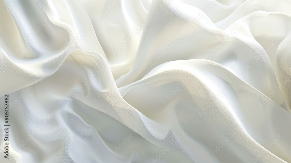 Poster elegant white abstract background with smooth textures and ample copy space, ideal for versatile adv