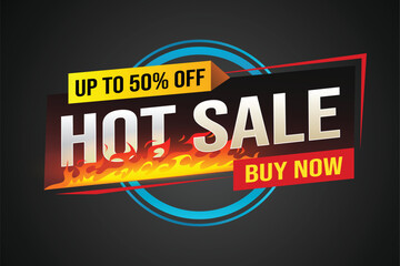 Hot sale buy now super sale poster banner graphic design icon logo sign symbol social media website coupon

