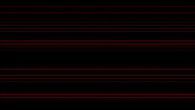 Horizontal speed red lines animation

