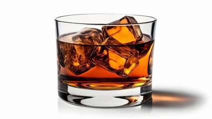  Refreshing cocktail with ice cubes ready to enjoy