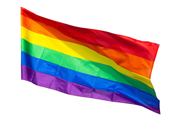 Obraz premium Rainbow flag a symbol