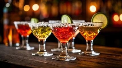  Five vibrant cocktails ready to be savored