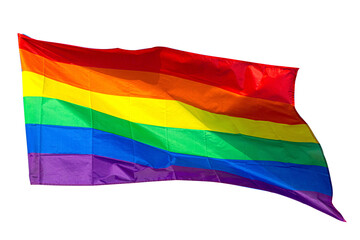 Obraz premium Rainbow flag a symbol