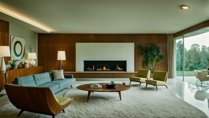 Fototapeta premium modern living room