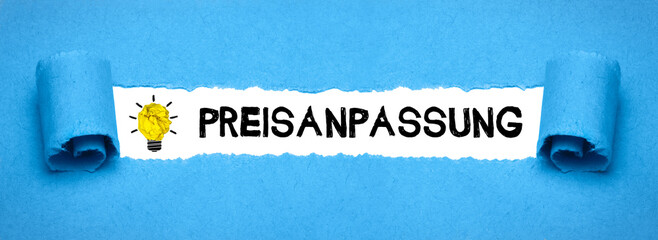 Preisanpassung	