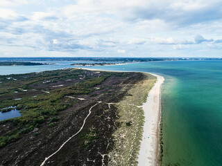 Studland Naturist Beach and Knoll Beach Studland over Studland and Godlingston Heath National...