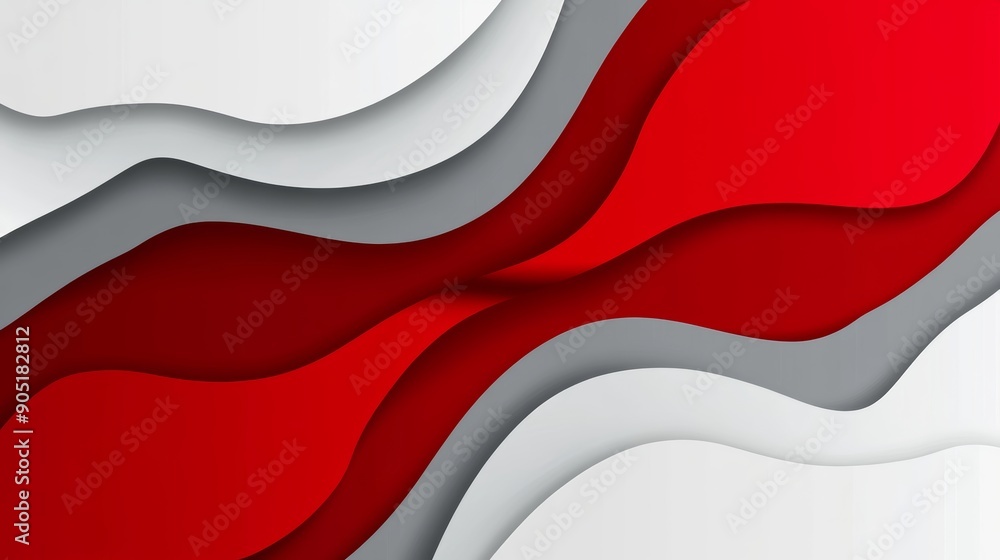 Poster modern futuristic abstract background for technology and space themes generative ai