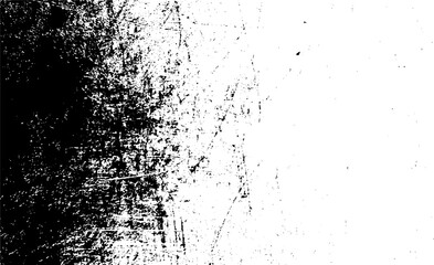 Scratched Grunge Urban Background Texture Vector. Dust Overlay Distress Grainy Grungy Effect. Distressed Backdrop Vector Illustration. Isolated Black on White Background. EPS 10.