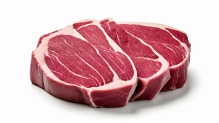  Deliciously marbled beef steaks ready to grill