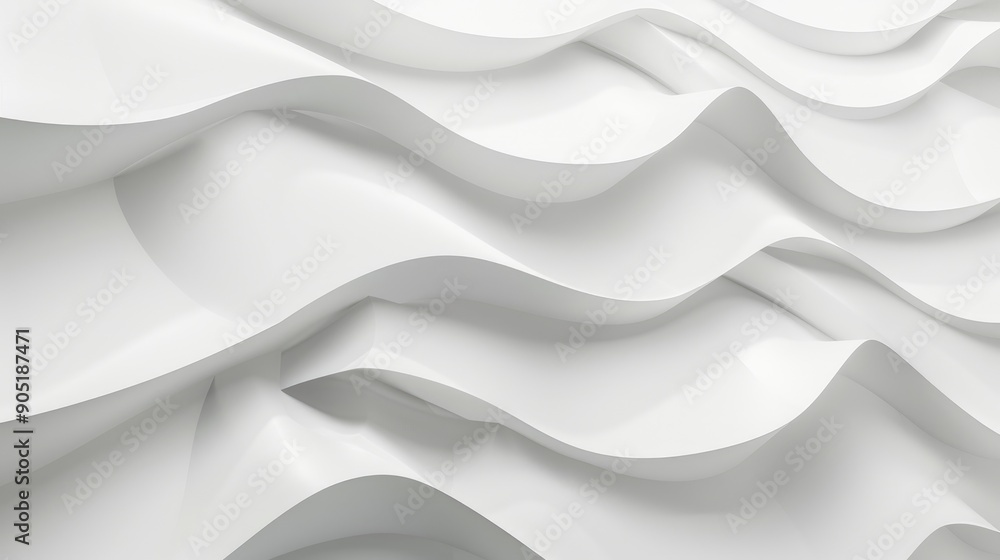 Aufkleber modern white abstract background with clean lines and ample copy space, suitable for sleek advertisi