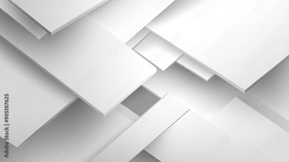 Poster abstract geometric background for business presentation generative ai