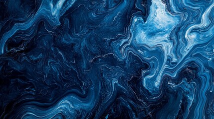 Sapphire Blue Background with Marbled Texture for Design and Art Projects Generative AI