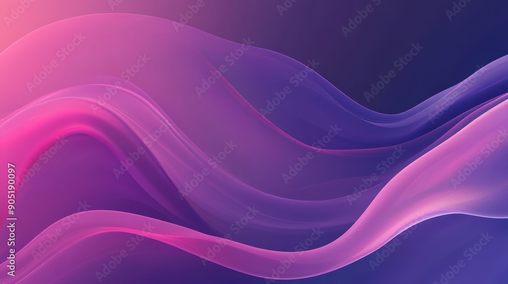 Poster business banner background with wave design for corporate use generative ai
