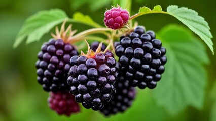  Deliciously ripe berries ready for picking