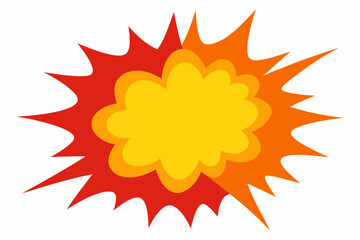 explosion splash clip art vector illustration