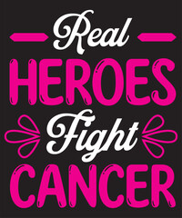Obraz premium Breast cancer t-shirt design