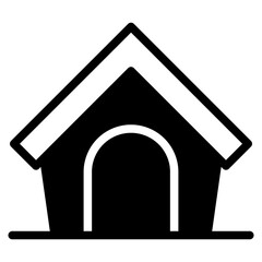 Fototapeta premium Doghouse icon