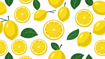  Fresh and vibrant citrus pattern