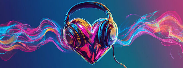 Fototapeta premium Electronic Love