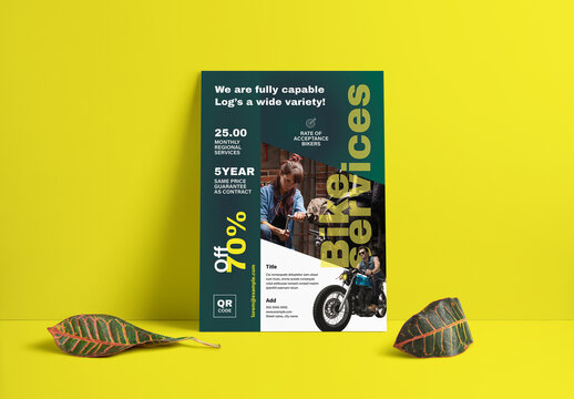 Bike Service Flyer