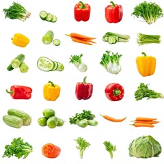 Colorful Assortment of Fresh Vegetables