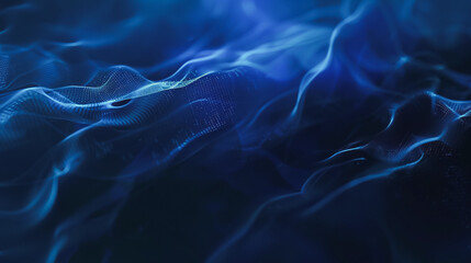 Fototapeta premium Abstract digital background electromagnetic wave background Innovation digital wave background information technology background The background is the background. gradient wave digital wave banner