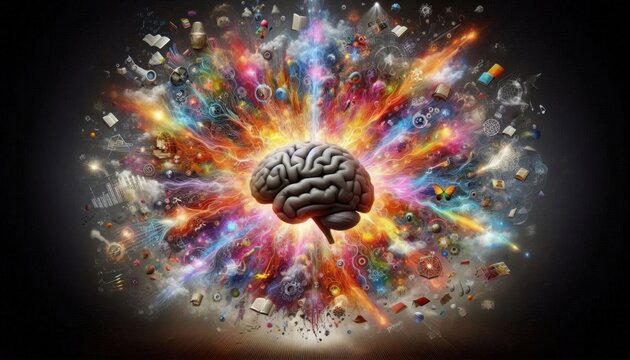 a brain can explode million of idea 