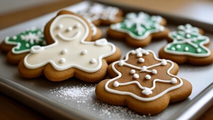  Sweet holiday cheer with festive gingerbread cookies