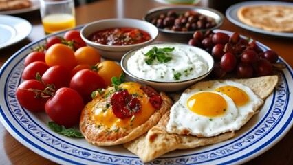 Delicious Mediterranean breakfast spread