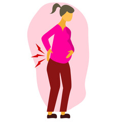 Lower back pain during pregnancy