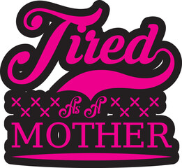 mom t-shirt design