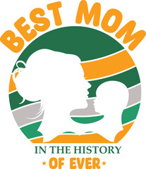 mom t-shirt design