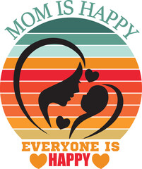 mom t-shirt design