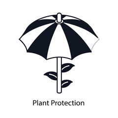 Plant Protection Isometric outline style icon. Symbol on White background EPS 10 File 