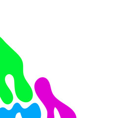 Abstract Liquid Corner