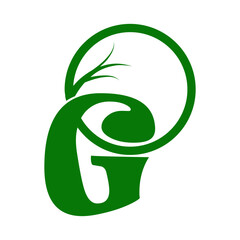 go green icon illustration vector