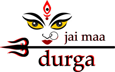 Maa Durga Vector Stock Photo