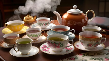 Different types of tea