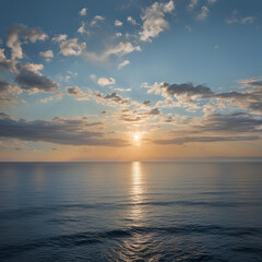 Obraz premium sunset over the sea