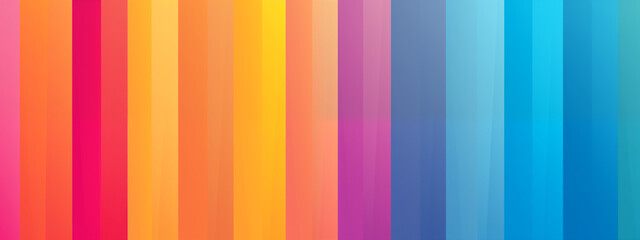 Obraz premium Vertical Striped Gradient Background in Warm and Cool Tones Featuring Smooth Transitions