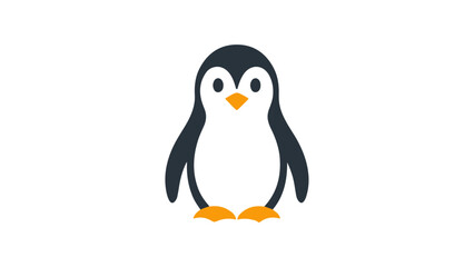 Fototapeta premium very cute penguin illustration in vector