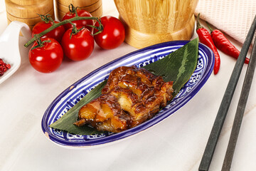 Grilled eel with unagi sauce