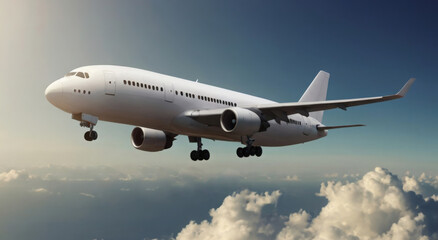 Obraz premium Conceptual image with airplane for Travel