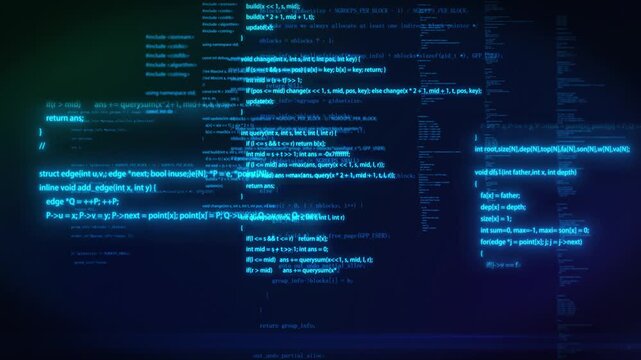 Artificial intelligence programming code screen scrolling.