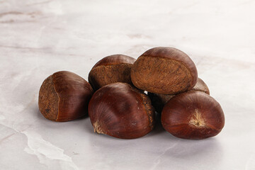 Tasty delicous brown natural Chestnut