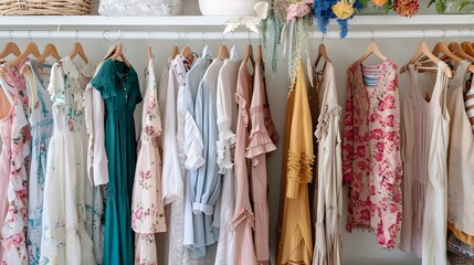 Seasonal Wardrobe Updates on Display in Cozy Retail Boutique