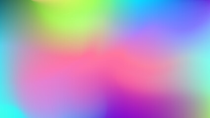 Abstract colorful liquid mesh gradient background. Orange, blue, and cream colored blend. Smooth backdrop vivid color.