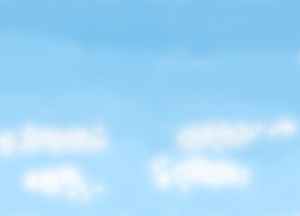 clouds moving on sunny day with blue sky background