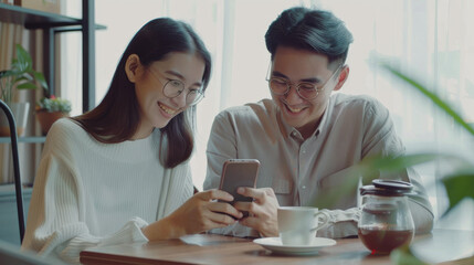 Close-up view of two people standing side by side on a metal bridge walkway.